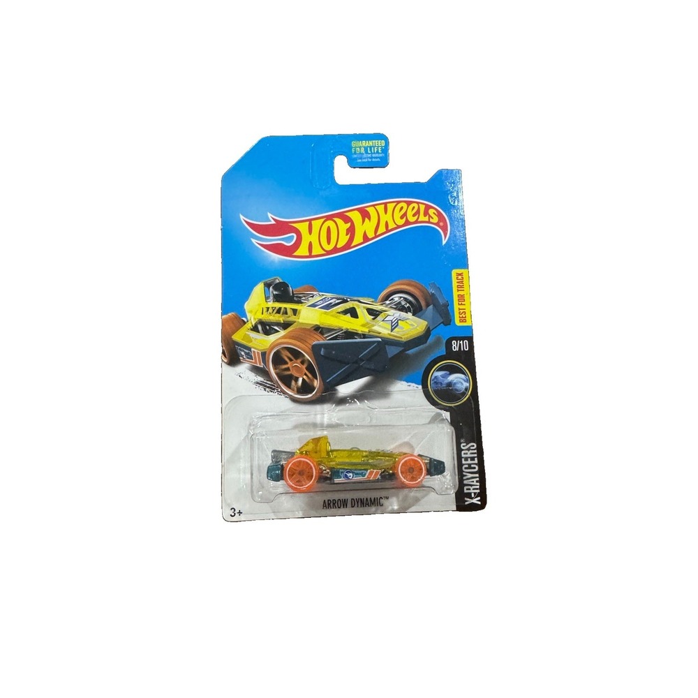 2017 Hot Wheels Arrow Dynamic Treasure Hunt X-Raycers 8/10 Yellow TH